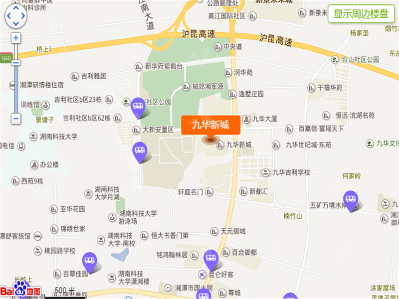 九华新城位置图
