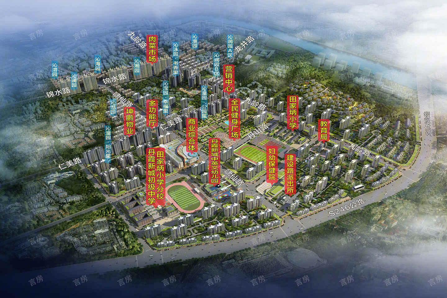 丹霞新城位置图