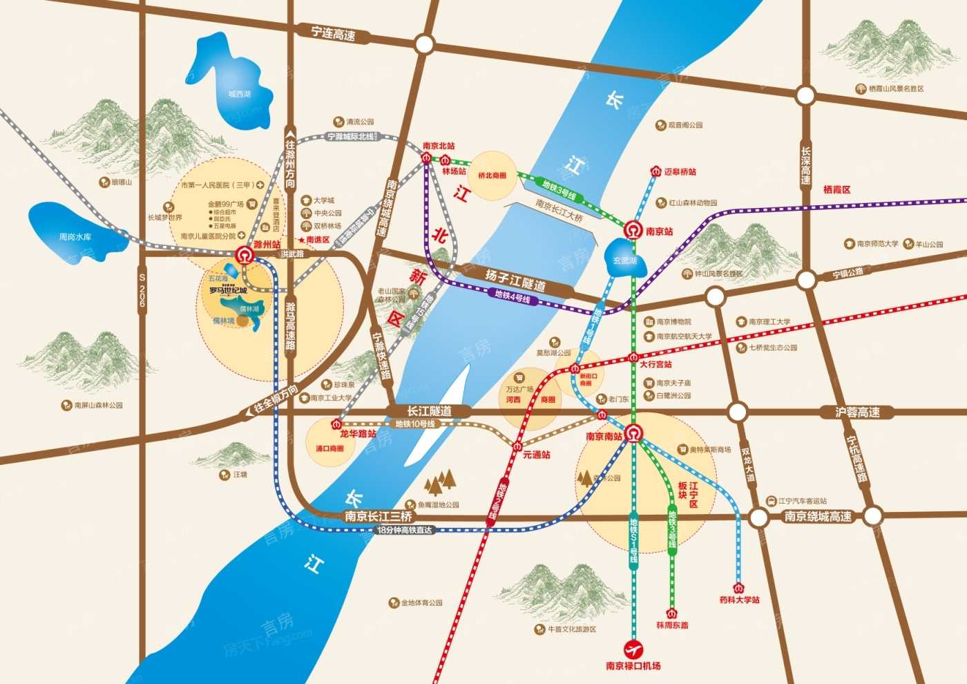 碧桂园奥能罗马世纪城位置图