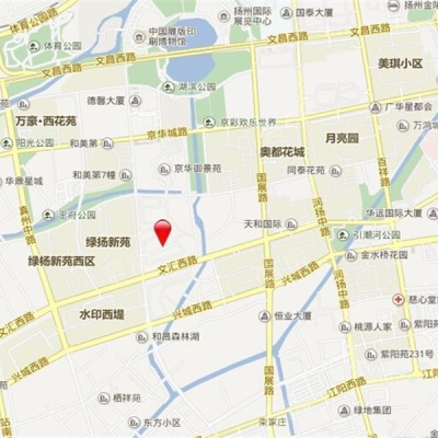 京华城中城·京街位置图