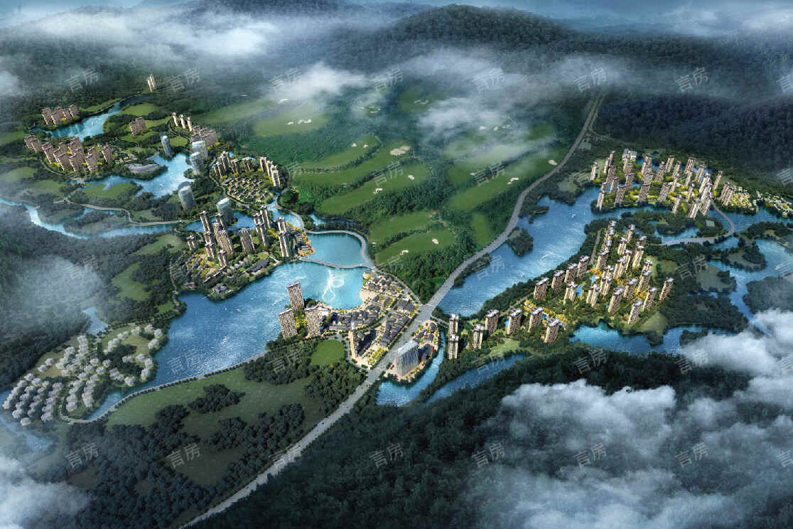绿地樾湖国际生态城效果图