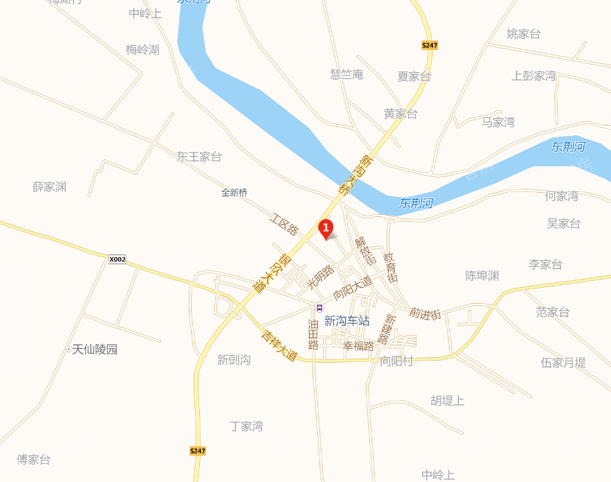 荆州摩尔城位置图