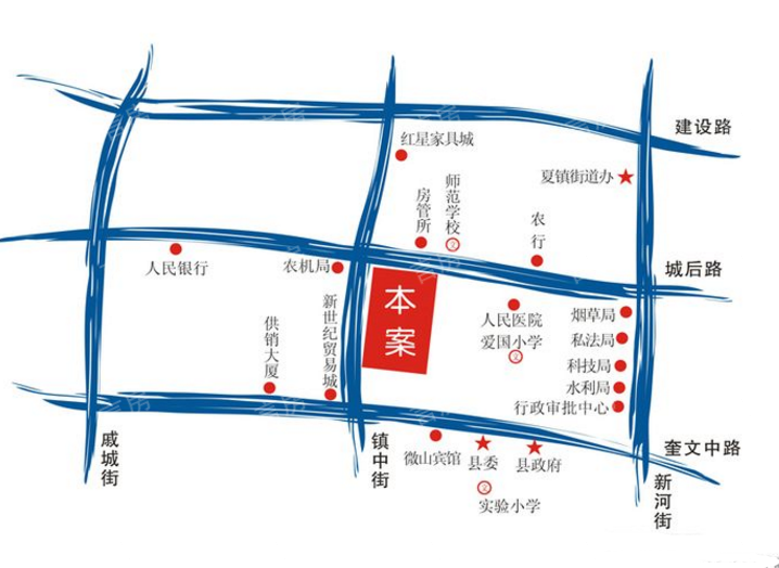 中信国际广场位置图